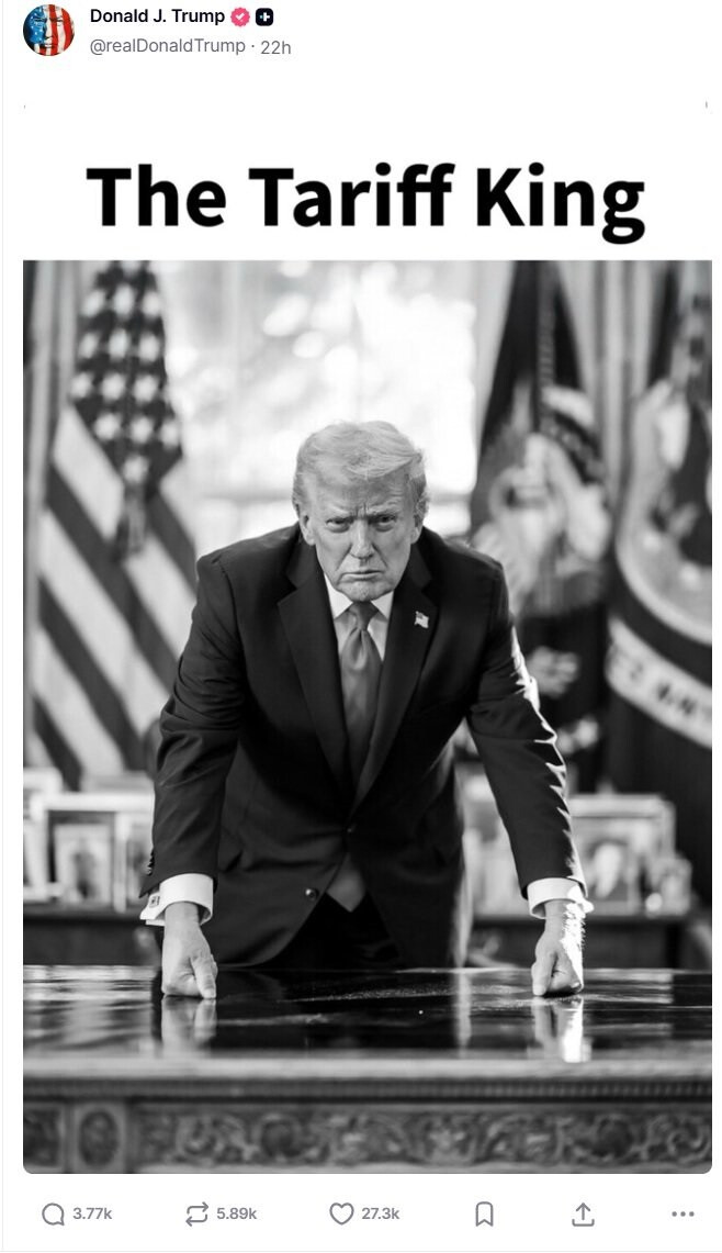 Trump Declares Himse...