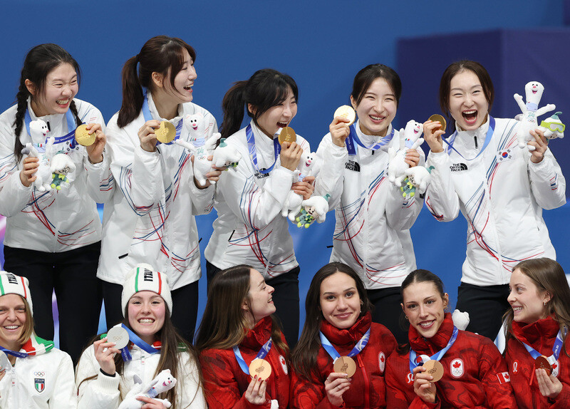 S. Korea Reclaims Glory: Women’s Short Track Team Captures 7th Olympic Relay Gold