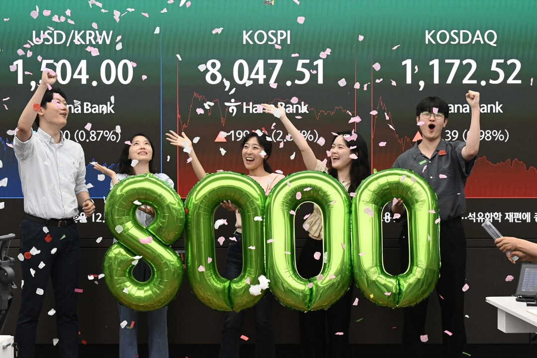 Kospi Rallies on Samsung and SK Hynix: "10,000 Points is Just the Baseline"