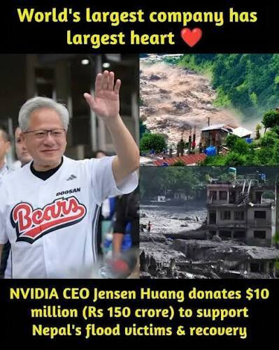 Jensen Huang Donates...
